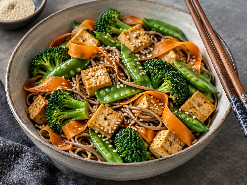 Noodle dish, illustrative